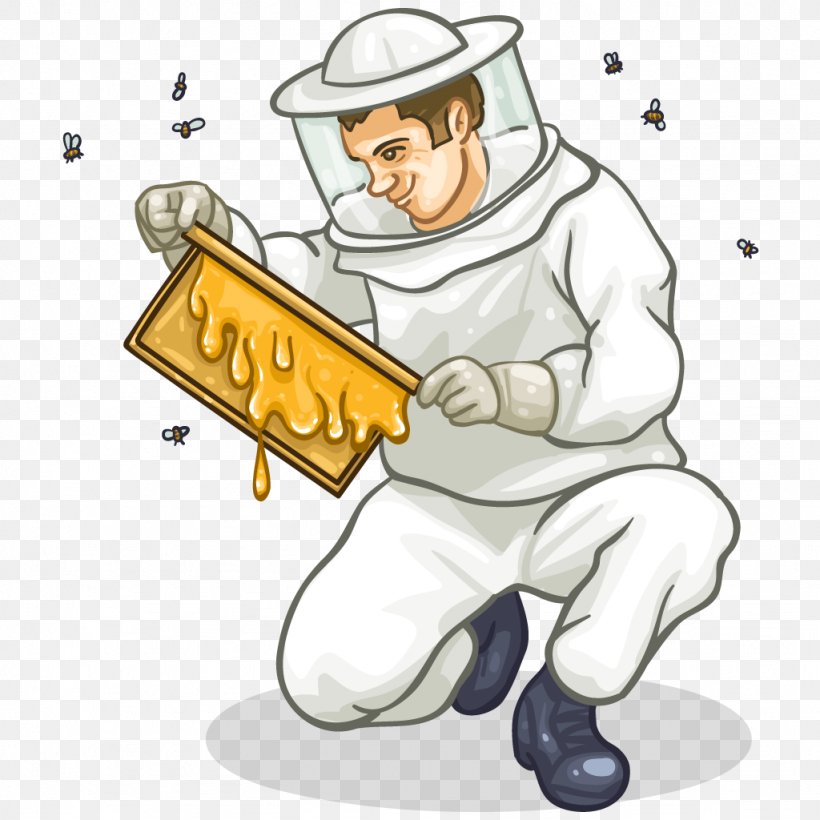 el apicultor y las abejas